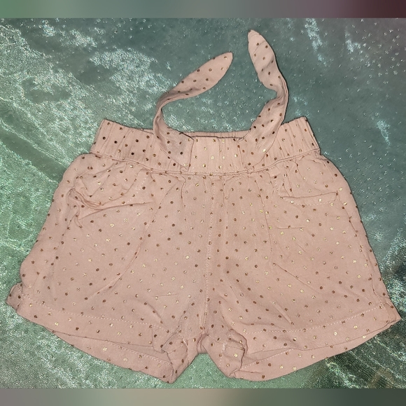 BABY Fresh shorts 6 9 pink polka dot soft silky - Picture 1 of 7